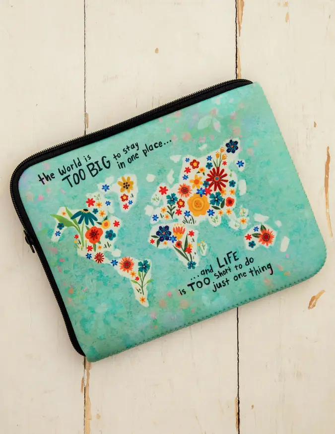 Travel Document Pouch - Life Is Too Short
