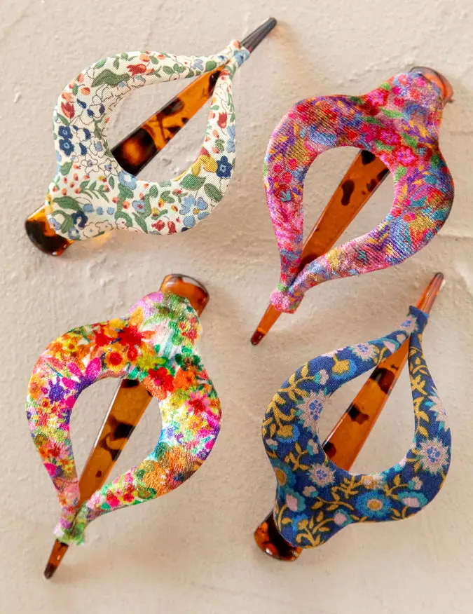 Boho Clip - Fabric Cream