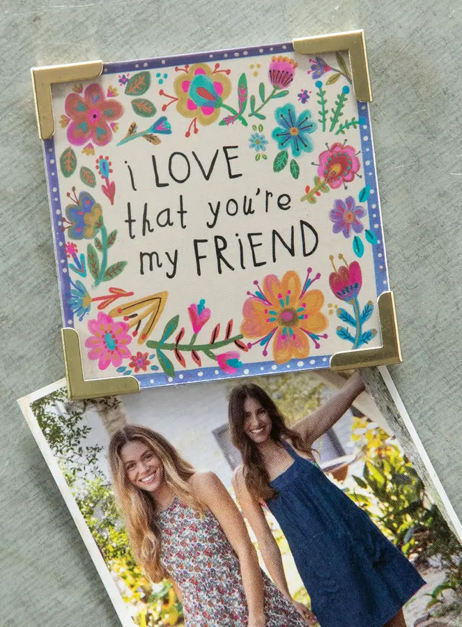Corner Magnet Keepsake - Friend