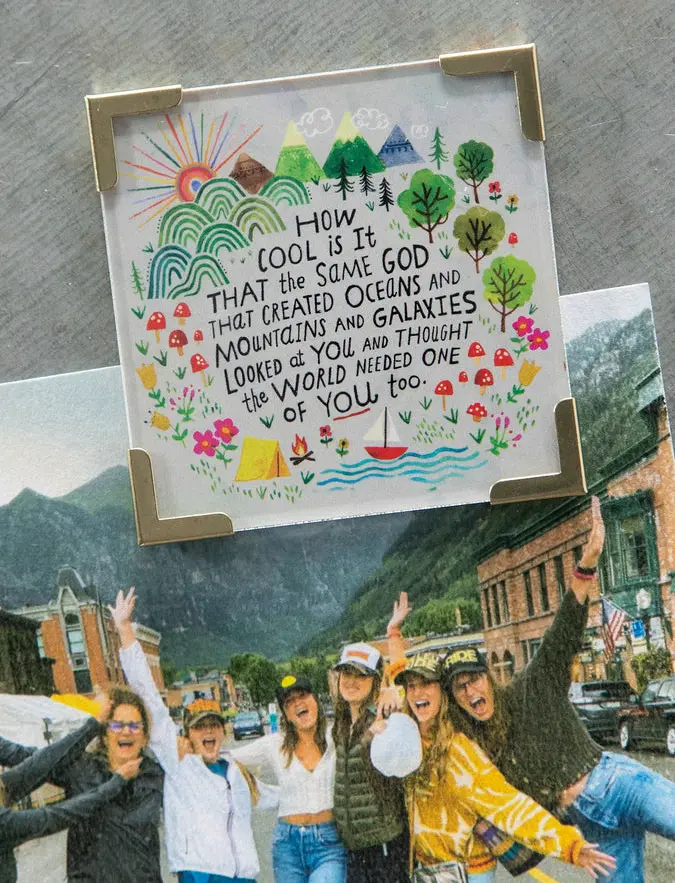Corner Magnet Keepsake - How Cool Is It