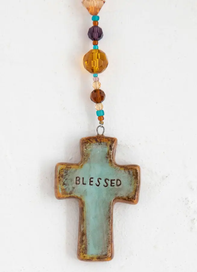 Artisan Cross Car Charm