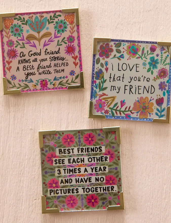 Corner Magnet Keepsake - Friend