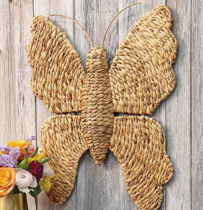 Artistic Woven Butterfly