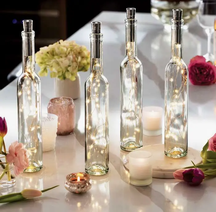 Twinkling Bottle Lights