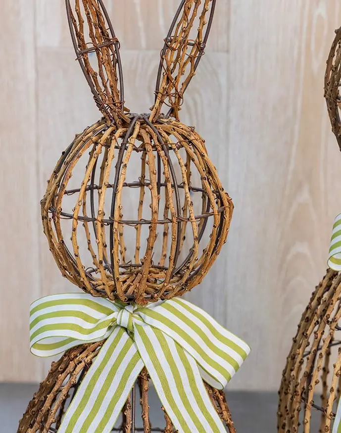 Vine Bunny Sculptures
