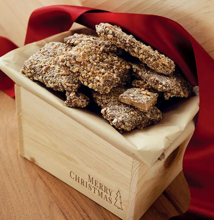 English Toffee Crate - Merry Christmas Crate