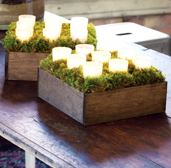 Nested Votive Candle Box