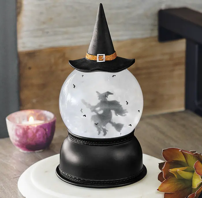 Flying Witch Snow Globe
