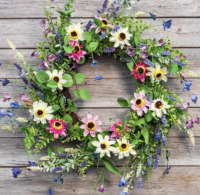 Springtime Fleur Wreath