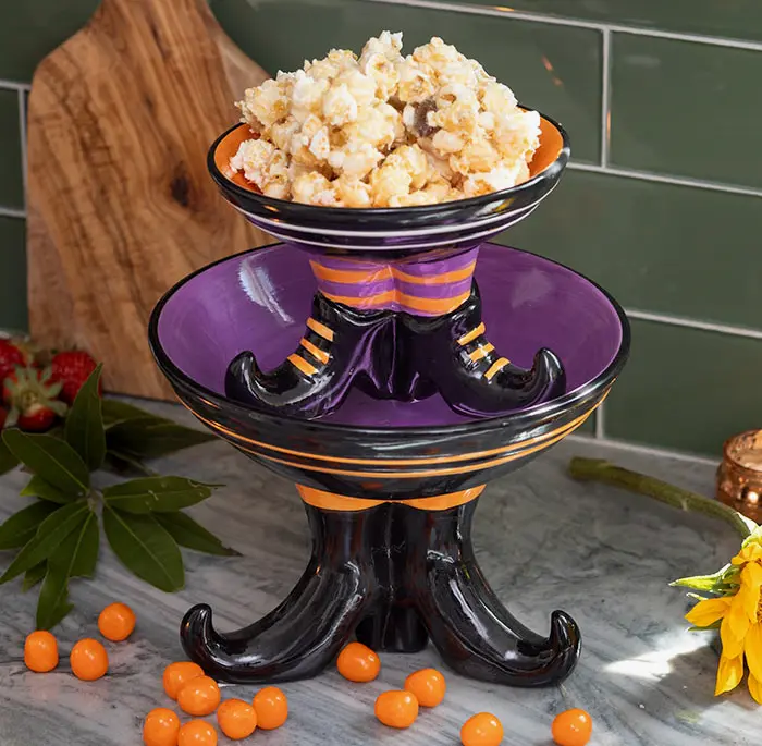 Witch's Boots Candy Bowls