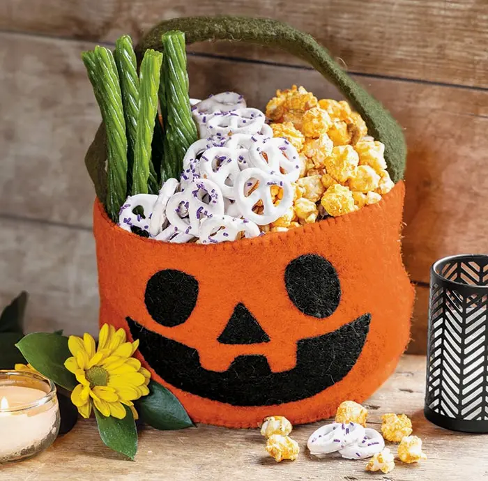 Jack-O’-Lantern Treats Tote