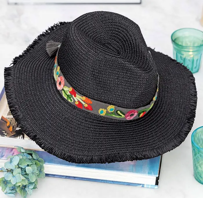 Flora Fringed Hat