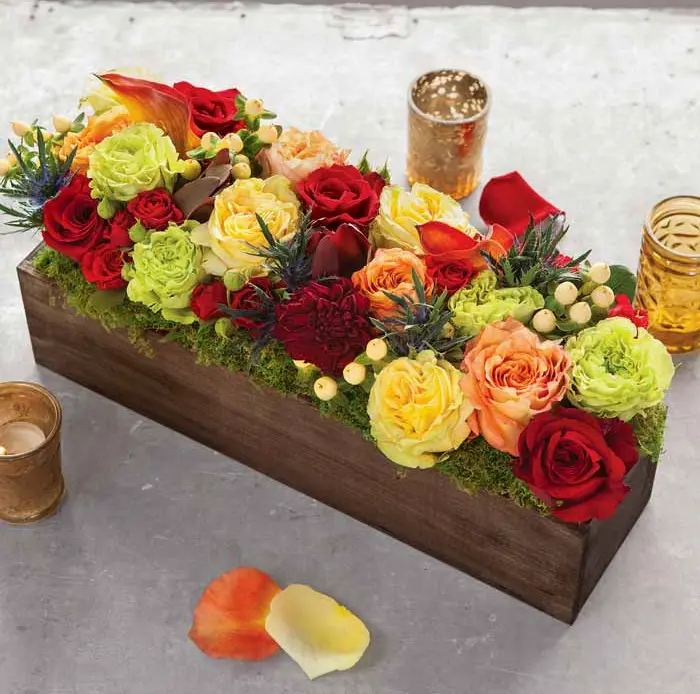 Farmhouse Fleur Trough