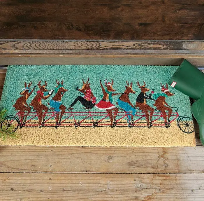 Riding Reindeer Estate Mat