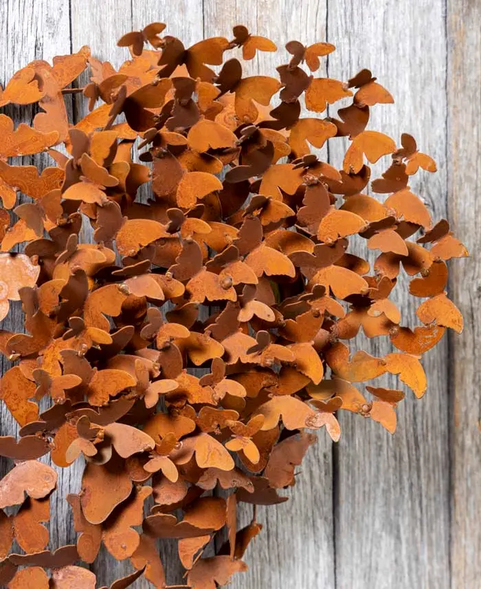 Heart Aflutter Metal Butterflies