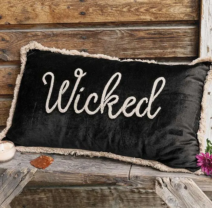 Wicked Velvet Pillow