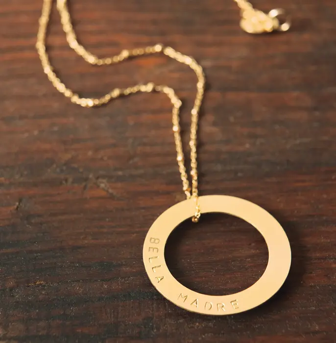 Bella Madre Gold Necklace