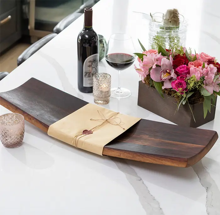 Wine Stave Serving Board