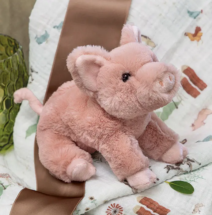 Pink Piglet & Farmyard Swaddle