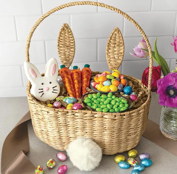 Cottontail Easter Basket & Treats