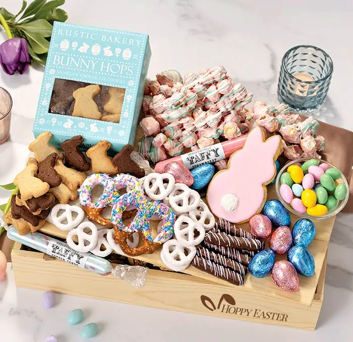 Pastel Sweets Crate - Hoppy Easter