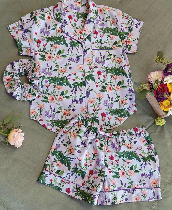 Garden Grove Short Pajamas