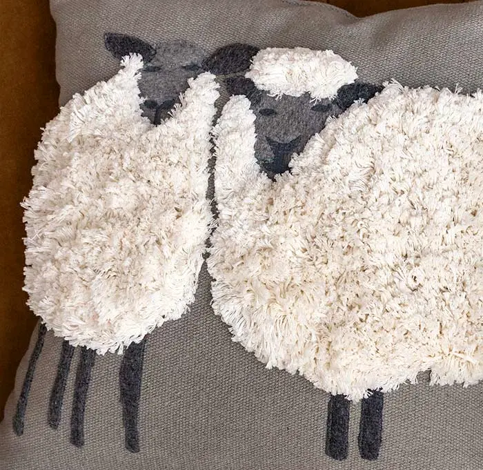 I Love Ewe Pillow