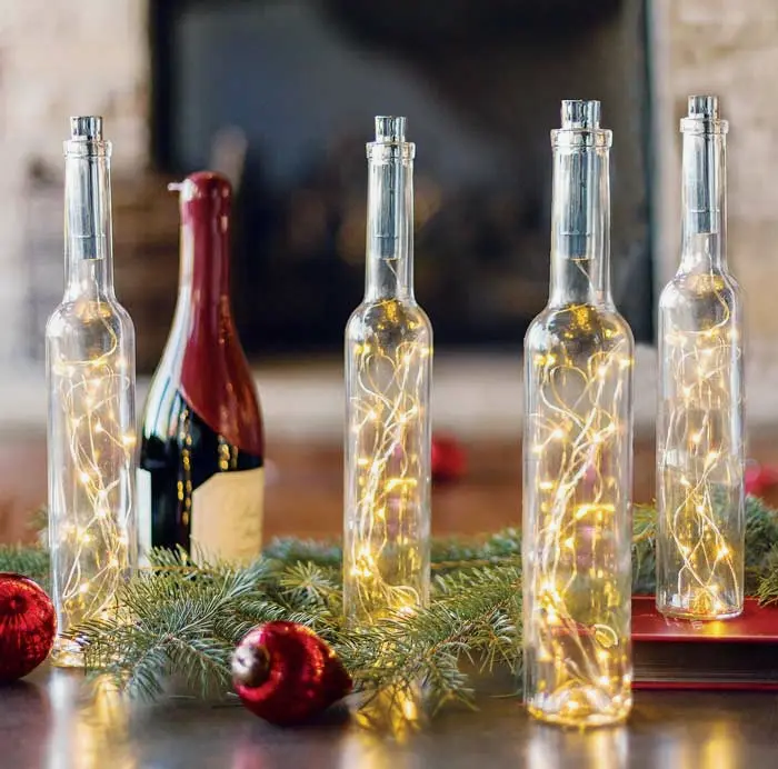 Twinkling Bottle Lights