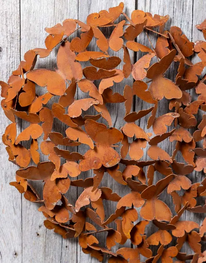 Heart Aflutter Metal Butterflies