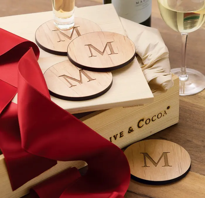 Personalized Wood Coasters