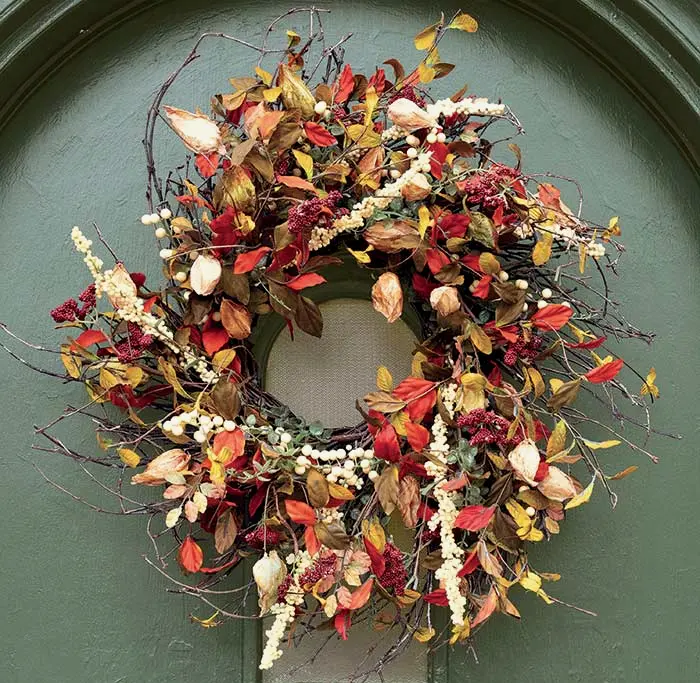 Fall Farmstand Wreath