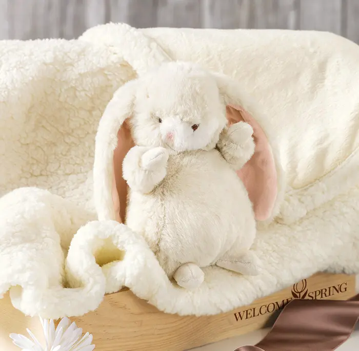 Baby Bunny & Blankie - Welcome Spring