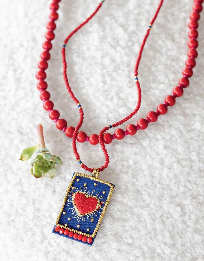 Tarot Card Necklace Set