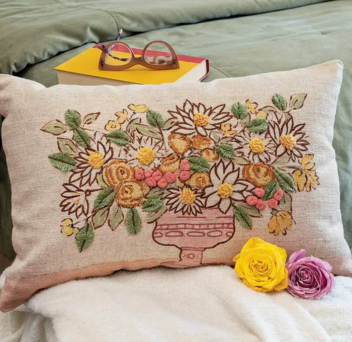 Floral Bouquet Pillow