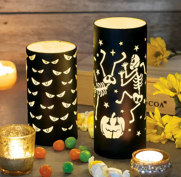 Haunted Lit Hurricanes