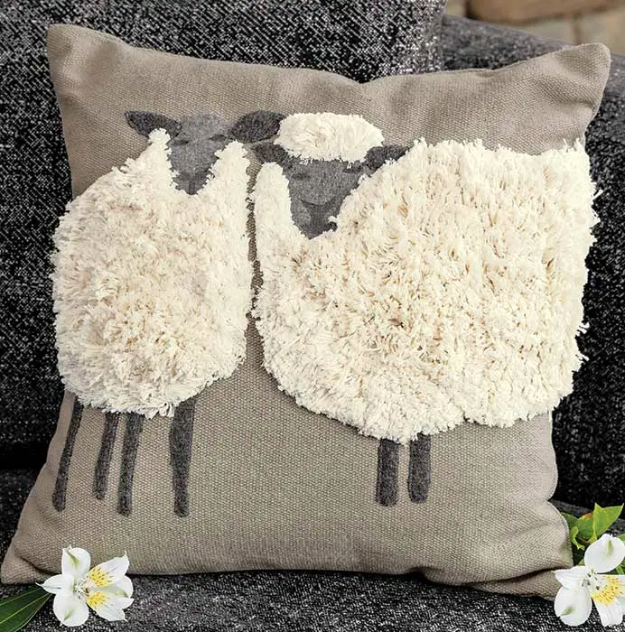 I Love Ewe Pillow