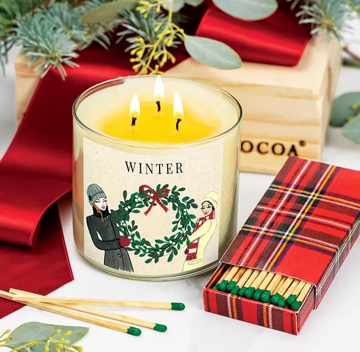 Winter Candle Set
