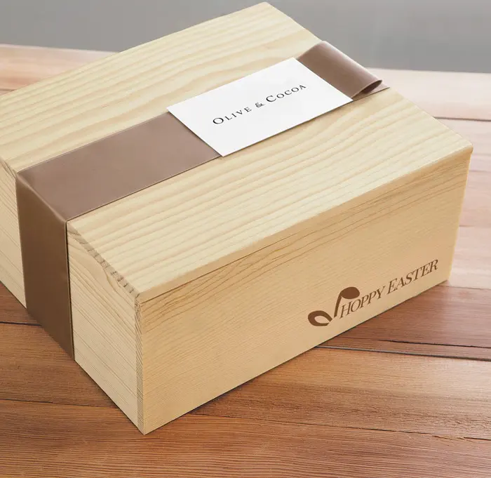 Bunny & Carrots Pretzel Crate - Hoppy Easter