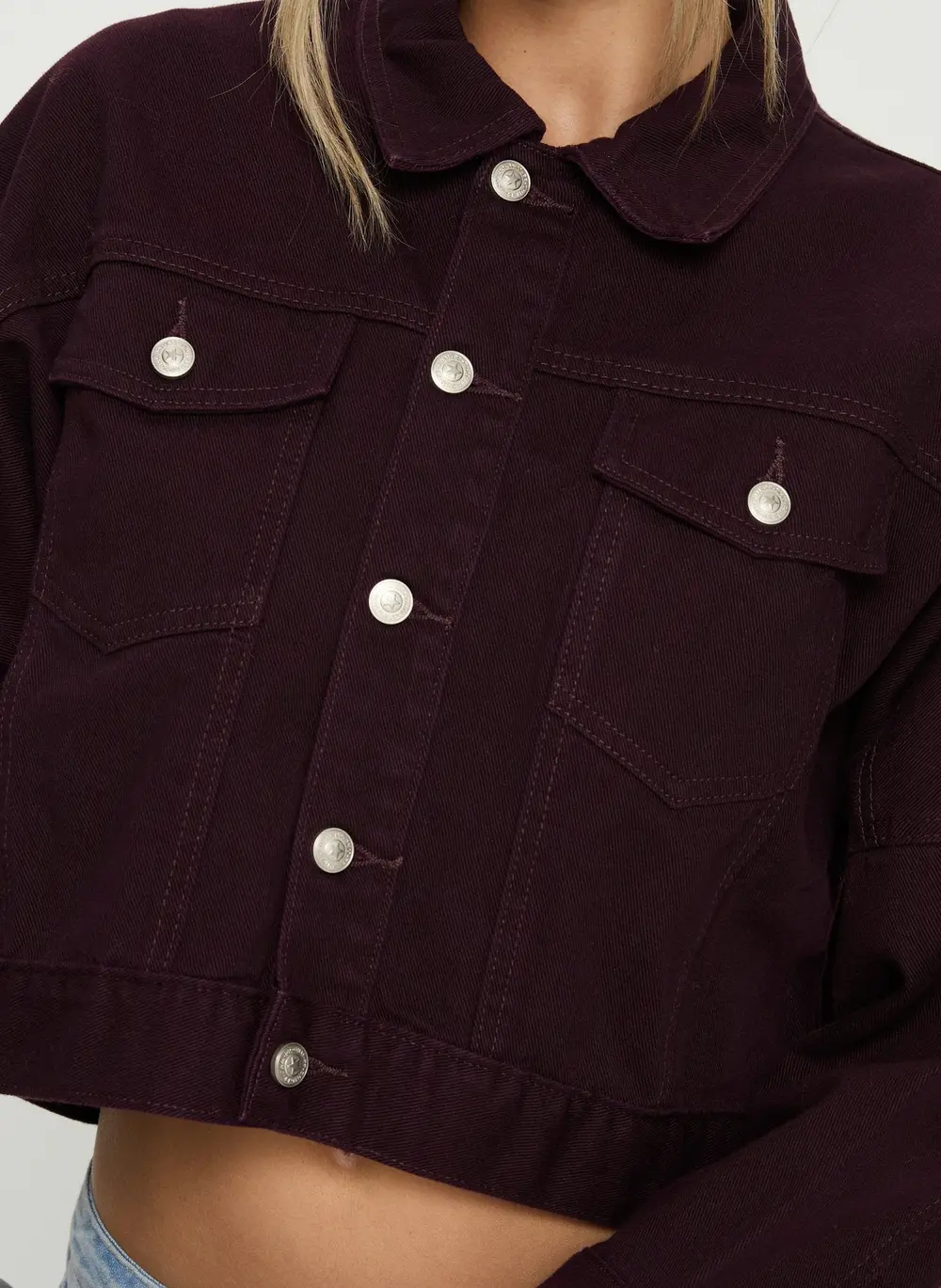 Hughes Denim Jacket Currant