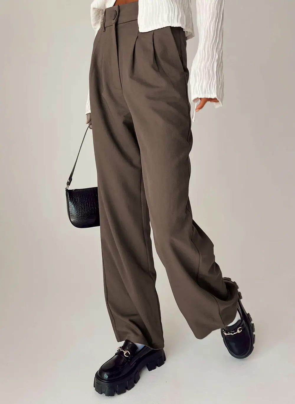 Archer Pants Dark Brown