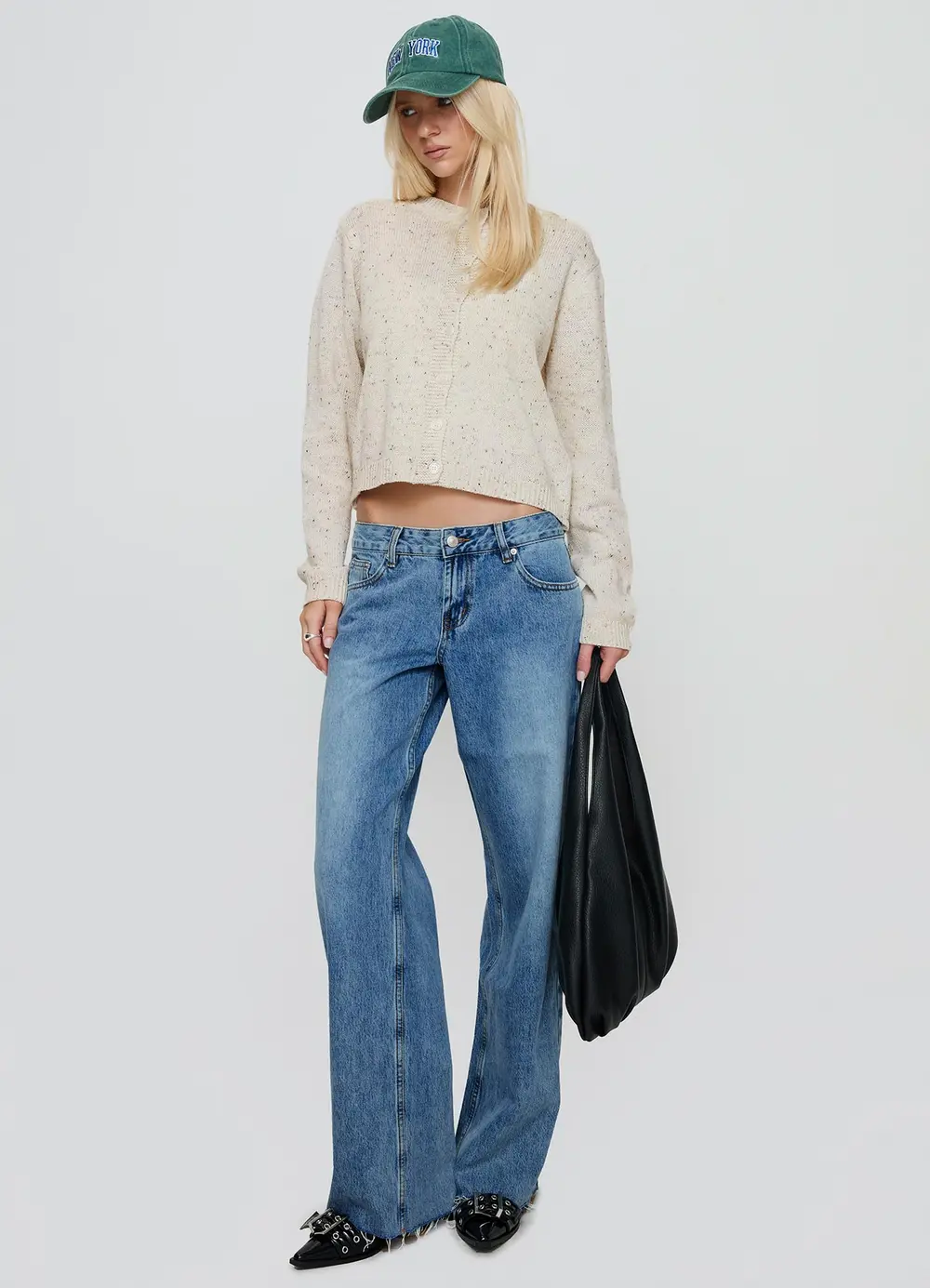 Sabryna Low Rise Straight Leg Jeans Blue
