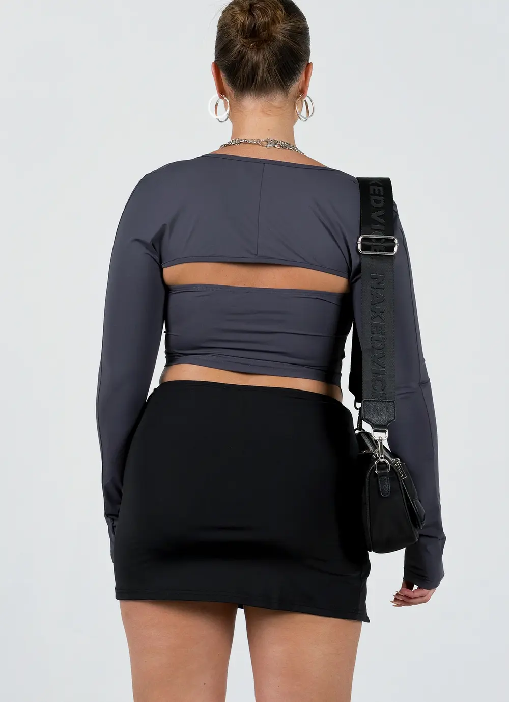 Lowell Mini Skirt Black