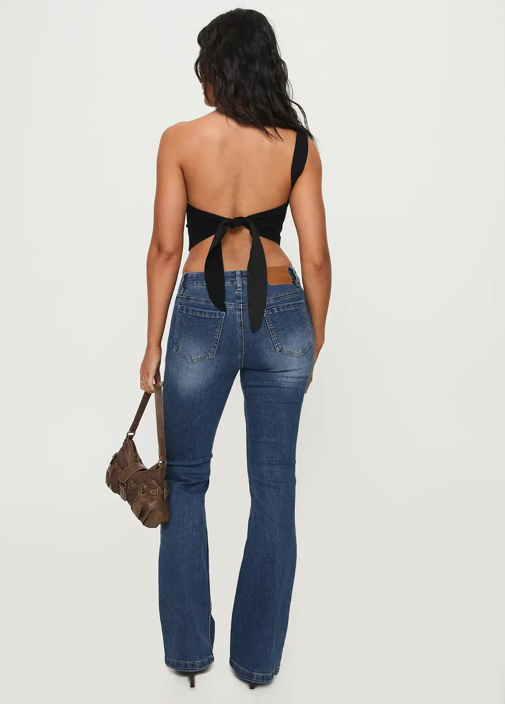 Bethany Low Rise Bootleg Jeans Mid Wash