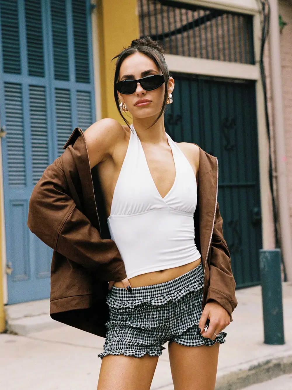 Covey Shirred Short Multi