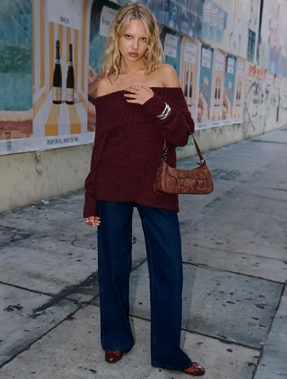 Maryanne Mid Rise Straight Leg Jeans Dark Wash