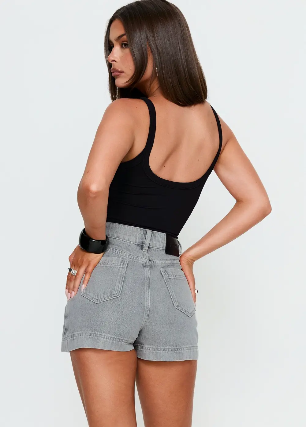 Gazelle Denim Skort Grey