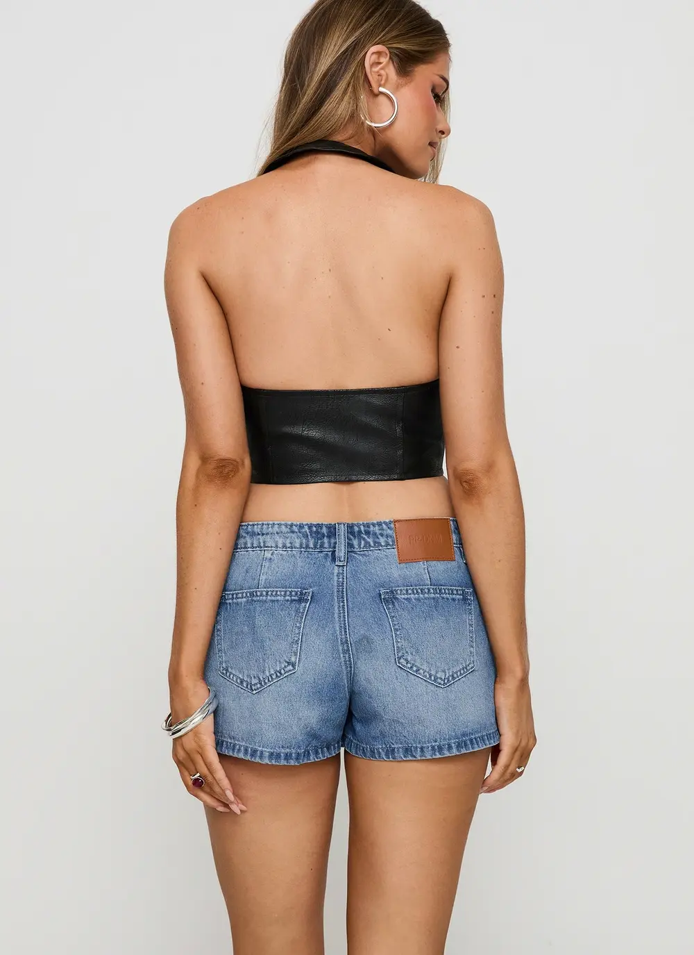 Symphony Denim Skort Mid Wash