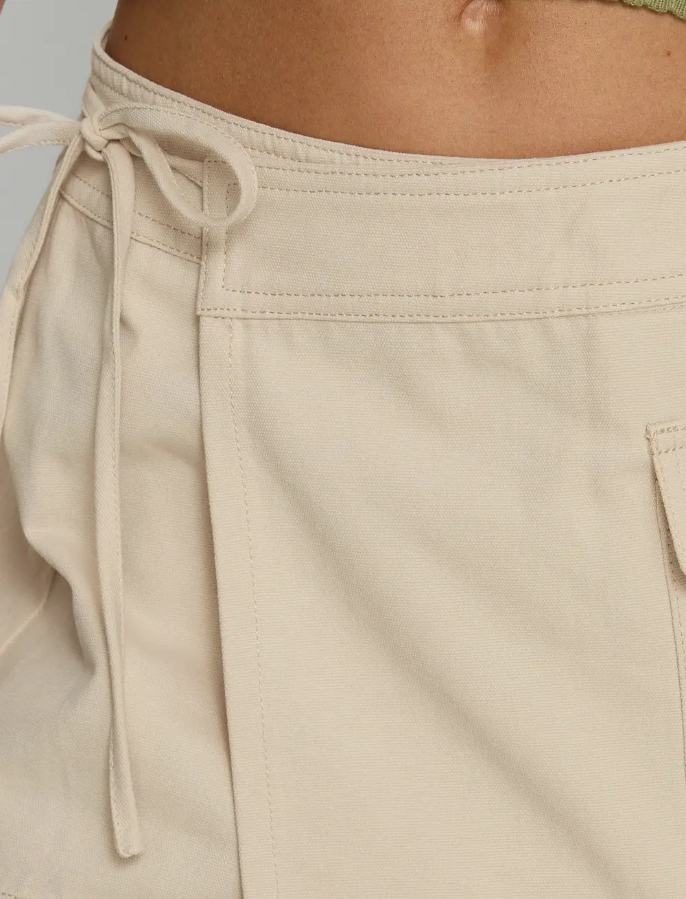 Samarie Cargo Mini Skirt Concrete