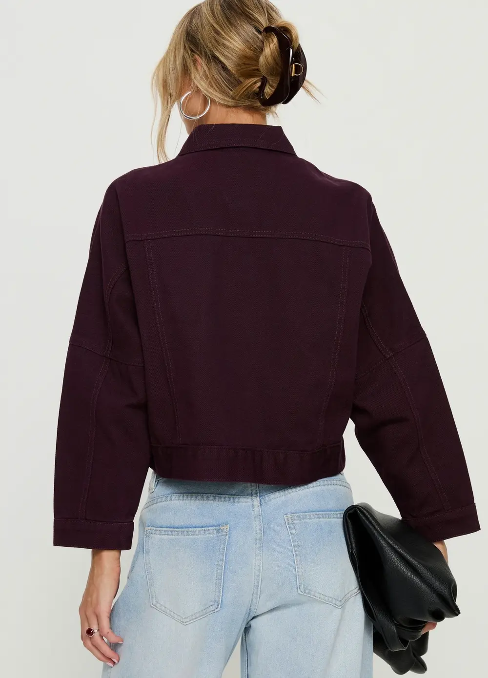 Hughes Denim Jacket Currant