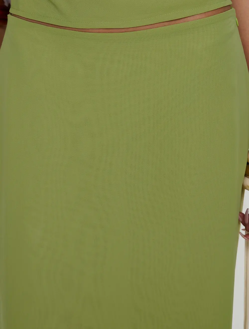 Eleganza Maxi Skirt Green